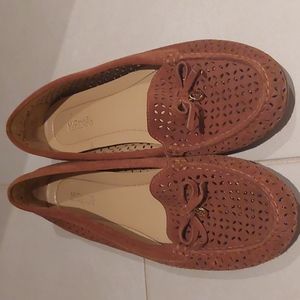 Michael Kors  leather loafers sz 9.5